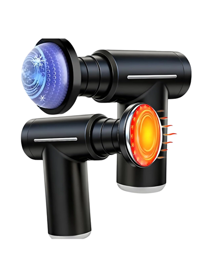 Şarjlı Masaj Tabancası Sıcak Soğuk Terapi Sessiz Güçlü Motorlu