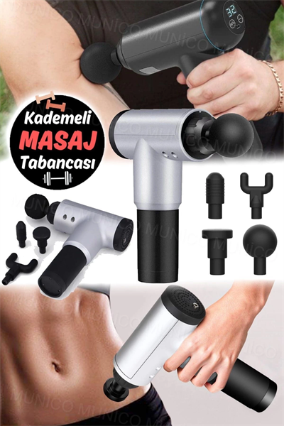 Şarjlı Masaj Tabancası: Yorgun Kaslar İçin Profesyonel Terapi ve Rahatlama Spor Sonrası İyileşme