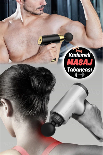 Şarjlı Masaj Tabancası: Yorgun Kaslar İçin Profesyonel Terapi ve Rahatlama Spor Sonrası İyileşme