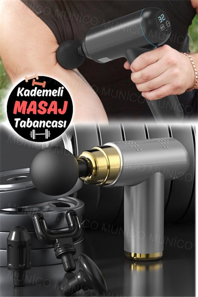 Şarjlı Masaj Tabancası: Yorgun Kaslar İçin Profesyonel Terapi ve Rahatlama Spor Sonrası İyileşme