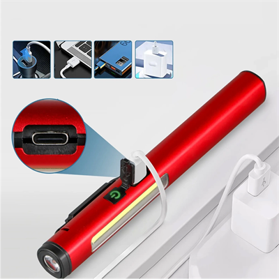 Şarjlı Mıknatıslı Çalışma Lambası Cep Feneri Wt-307-s