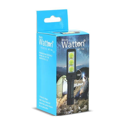 Şarjlı Mıknatıslı Çalışma Lambası Kafa Işığı Wt-706