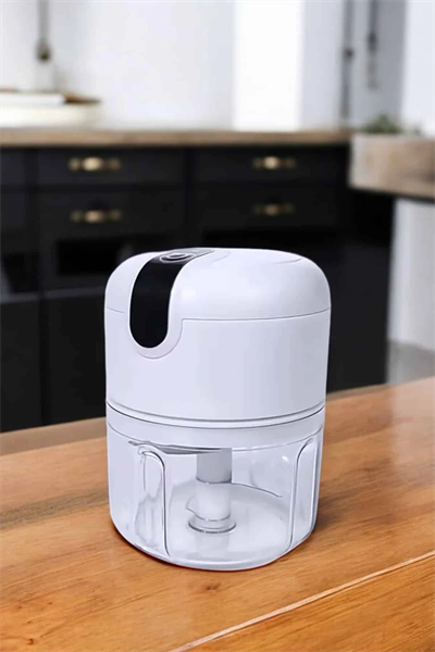 Şarjlı Mini El Rondosu Doğrayıcı Taşınabilir 250 ml Çelik Bıçaklı