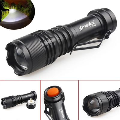 Şarjlı Mini Led El Feneri Cree Led 500 Lumens Bx40
