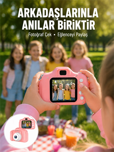 Şarjlı Mini Video Kamera HD Fotoğraf Çekimli Bilgisayar Bağlantılı Hafıza Kart Destekli Yeni Nesil
