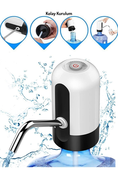 Şarjlı Otomatik Damacana Su Pompası