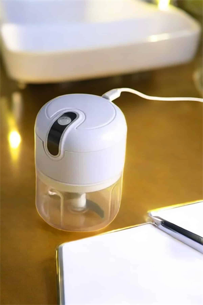 Şarjlı Portatif Doğrayıcı Mini Pratik Rondo El Doğrayıcı Üç Bıçaklı Çelik Bıçaklı