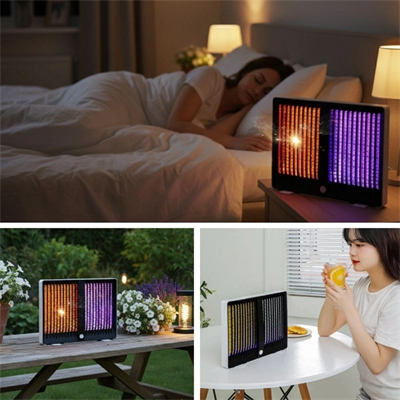 Şarjlı Sivrisinek Öldürücü Lamba UV Işıklı