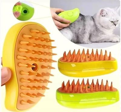 Şarjlı Soğuk Buharlı Kedi Köpek Fırçası Tarağı (3936)