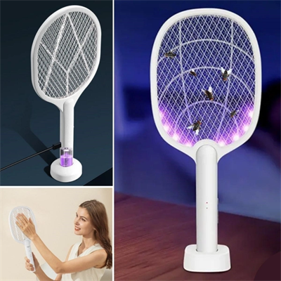 Şarjlı Standlı Sinek Öldürücü Raket