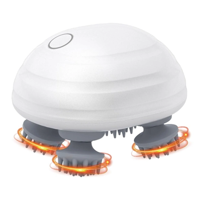 Şarjlı Su Geçirmez Saç ve Vücut Masaj Cihazı