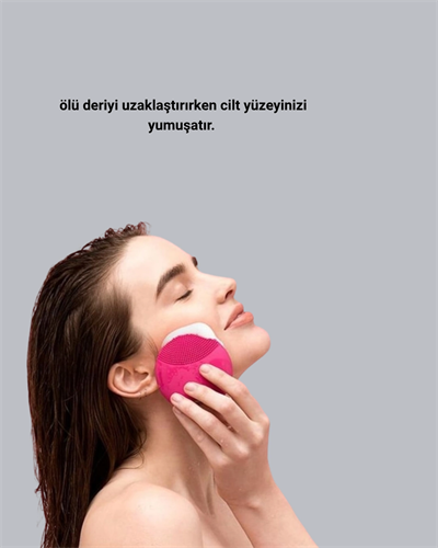 Şarjlı Su Geçirmez Yüz Temizleme ve Masaj Aleti – 3 Fonksiyonlu Yeni Nesil