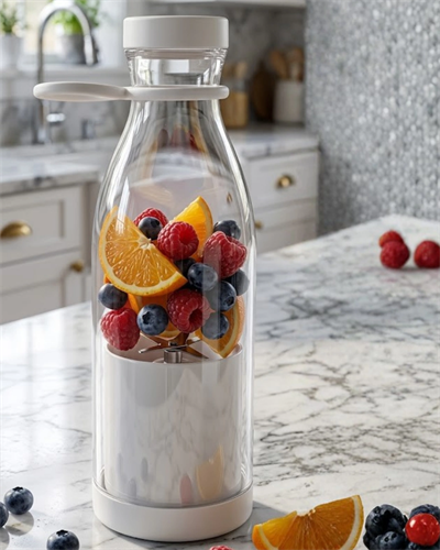 Şarjlı Taşınabilir Blender 380 ml USB Kablosuz Smoothie ve Meyve Karıştırıcı