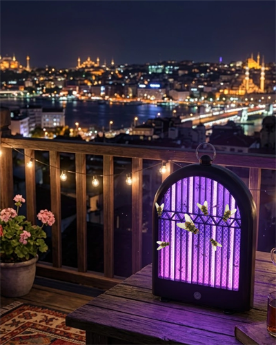 Şarjlı UV Sivrisinek Öldürücü Lamba Sessiz ve