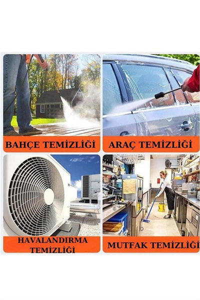 Şarjlı Ve Yüksek Basınçlı Oto Yıkama Makinesi Ve Sulama Tabancası Bahçe Yıkama Makinesi
