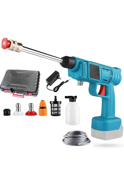 Şarjlı Ve Yüksek Basınçlı Oto Yıkama Makinesi Ve Sulama Tabancası Bahçe Yıkama Makinesi