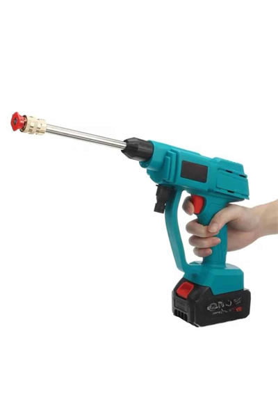 Şarjlı Ve Yüksek Basınçlı Oto Yıkama Makinesi Ve Sulama Tabancası Bahçe Yıkama Makinesi