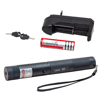 Şarjlı Yeşil Lazer Pointer 100 Mw Bx40