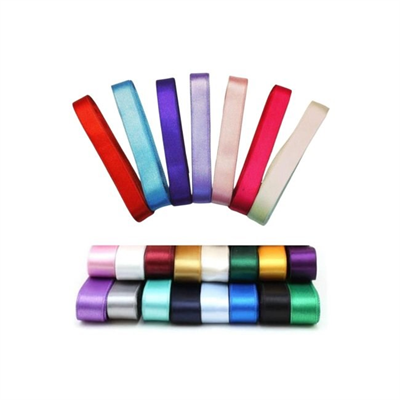 Saten Kurdele 1 Cm 10 Metre Açık Gri