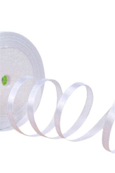 Saten Kurdele 1 Cm 10 Metre Füme