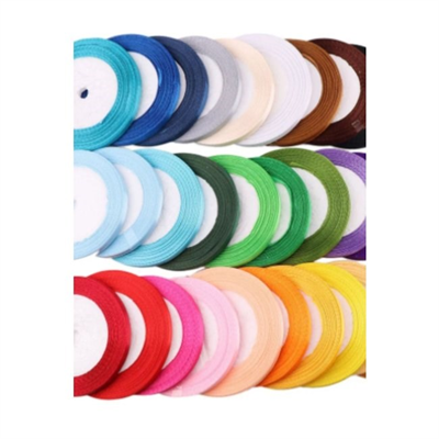 Saten Kurdele 6 Mm Fuşya 1 Metre
