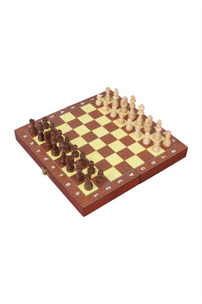Satranç takımı kutulu 29x29 cm ithal ürün oyun grubu için uygun - Hobi & Eğlence