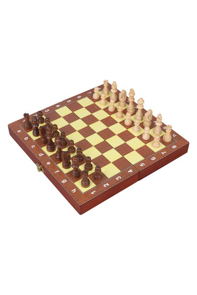 Satranç takımı kutulu 29x29 cm ithal ürün oyun grubu için uygun - Hobi & Eğlence