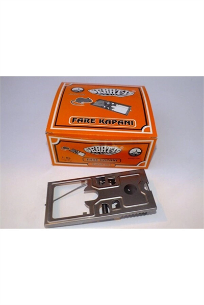 Sebat-iş Yaylı Metal Fare Kapanı 12 Adet