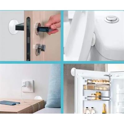 Şeffaf  Silikon Mobilya ve Kapı Durdurucu Darbe Pedi 6 lı (3936)