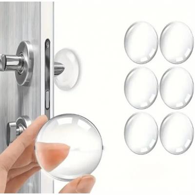 Şeffaf  Silikon Mobilya ve Kapı Durdurucu Darbe Pedi 6 lı (3936)