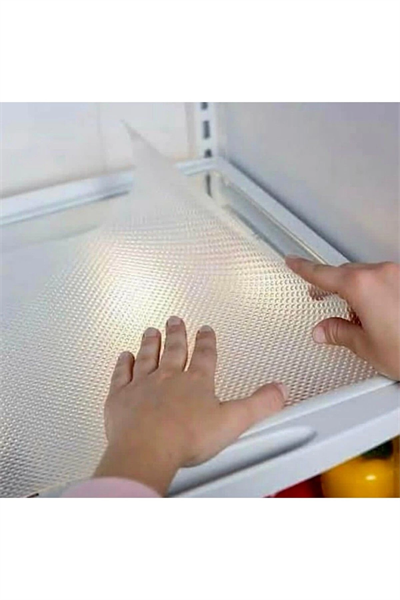 Şeffaf Kaydırmaz Raflık 45x300 Cm Dolap İçi, Çekmece ve Buzdolabı İçin Koruyucu EVA Pvc Örtü