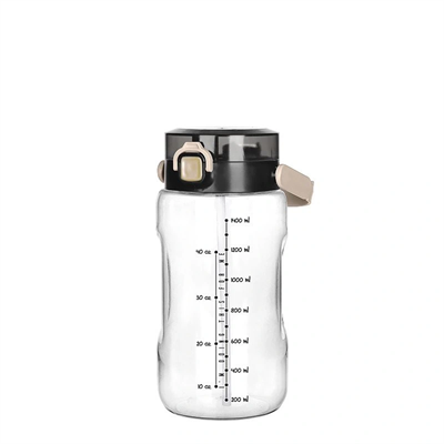 Şeffaf Matara - 1500 Ml - 50,7 Oz - Watermode Matara