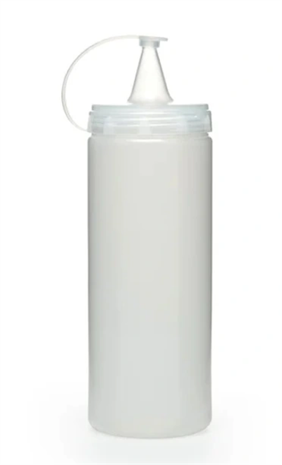 Şeffaf Sos Şişesi  - 400 Ml