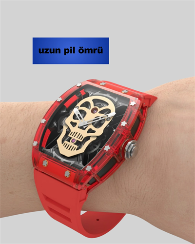 Şeffaf Tasarımlı Akıllı Saat Dokunmatik Ekranlı