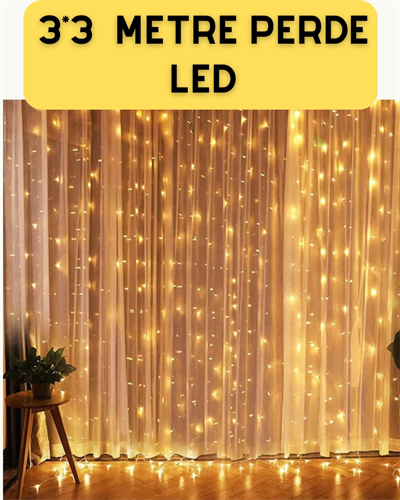 Şelale Tasarımlı Perde LED – Düğün ve Özel Gün Işıkları