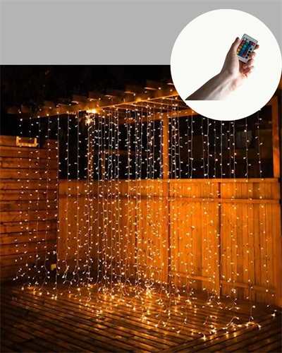 Şelale Tasarımlı Perde LED – Düğün ve Özel Gün Işıkları
