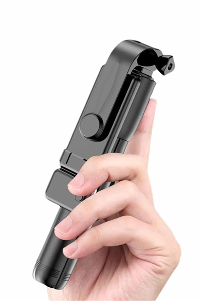 Selfie Çubuğu Tripod Bluetooth Kumandalı Selfie Çubuğu Telefon Tutucu