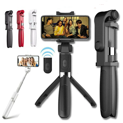 Selfie Stick L01 Bluetooth Kumandalı Selfie Çubuğu Tripod Monopod Bx40