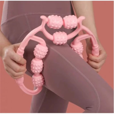 Selülit Masaj Aleti 9 Tekerlekli Lenf Drenaj Rulosu