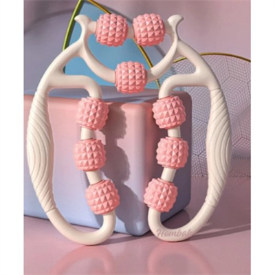 Selülit Masaj Aleti 9 Tekerlekli Lenf Drenaj Rulosu