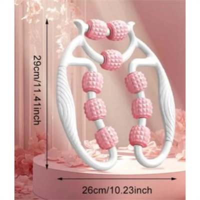 Selülit Masaj Aleti 9 Tekerlekli Lenf Drenaj Rulosu