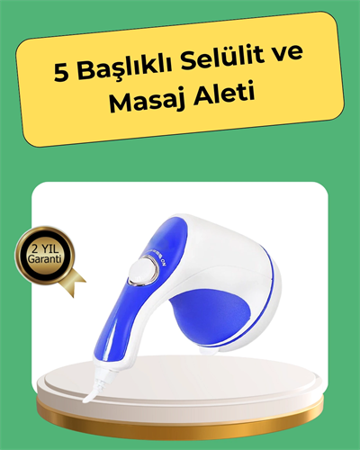 Selülit ve Sıkılaştırıcı Masaj Cihazı – Çok Fonksiyonlu