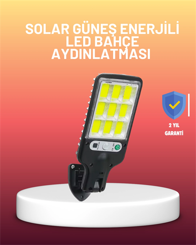 Sensörlü Bahçe ve Duvar Lambası Zahmetsiz Çözüm