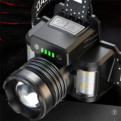 Sensörlü Cree Tg Led Şarjlı Kafa Lambası Wt-625