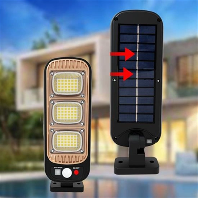 Sensörlü Güneş Enerjisi İle Şarj Olabilen Duvara Monte Solar Aydınlatma  Gl-84069 Bx40