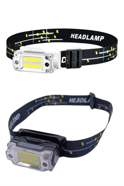 Sensörlü Kamp Lambası Ayarlanabilir Kafa Lambası Kafa Bantlı
