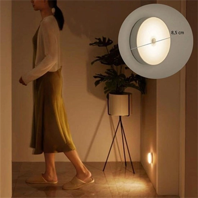 Sensörlü Mıknatıslı Yapışkanlı - Çekmece - Dolap Köşe Aydınlatıcı Kablosuz Şarjlı Led Spot Mutfak Lamba Bx40