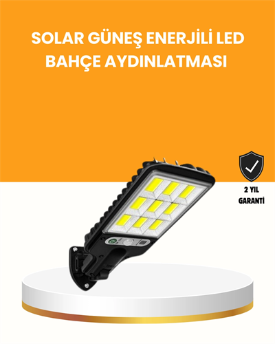 Sensörlü Sokak Tipi Lamba Günlük Kullanım İçin İdeal