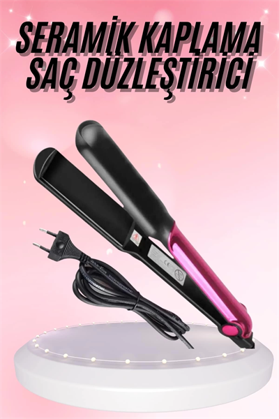 Seramik Düzleştirici İyon Özellikli Profesyonel Günlük Kullanımı Uygun