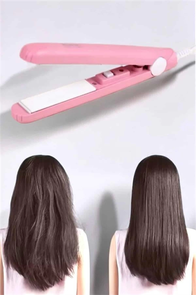 Seramik Kaplama Taşınabilir Mini Saç Düzleştirici Seyahat Dostu Tasarım